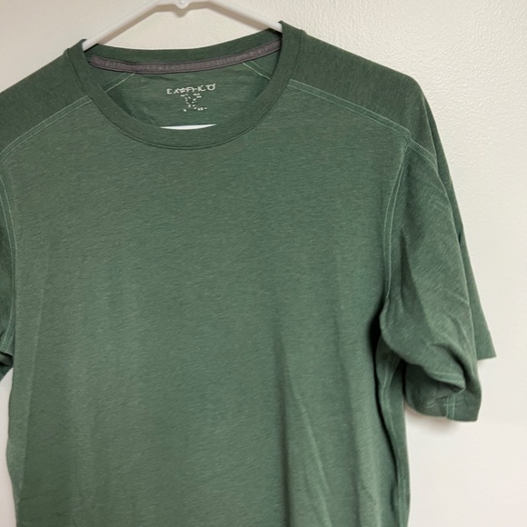 ExOfficio Mens Performance Tee Color Green sz Small - Picture 3 of 7